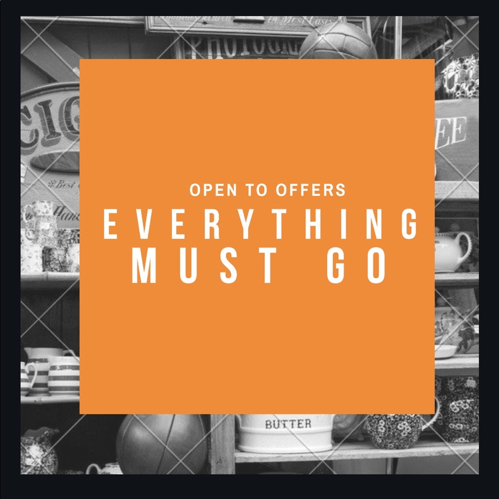 OFFERS ARE WELCOME!!!!